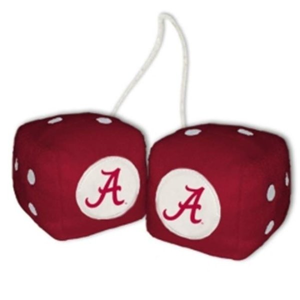 Bookazine Alabama Crimson Tide Fuzzy Dice 2324558001